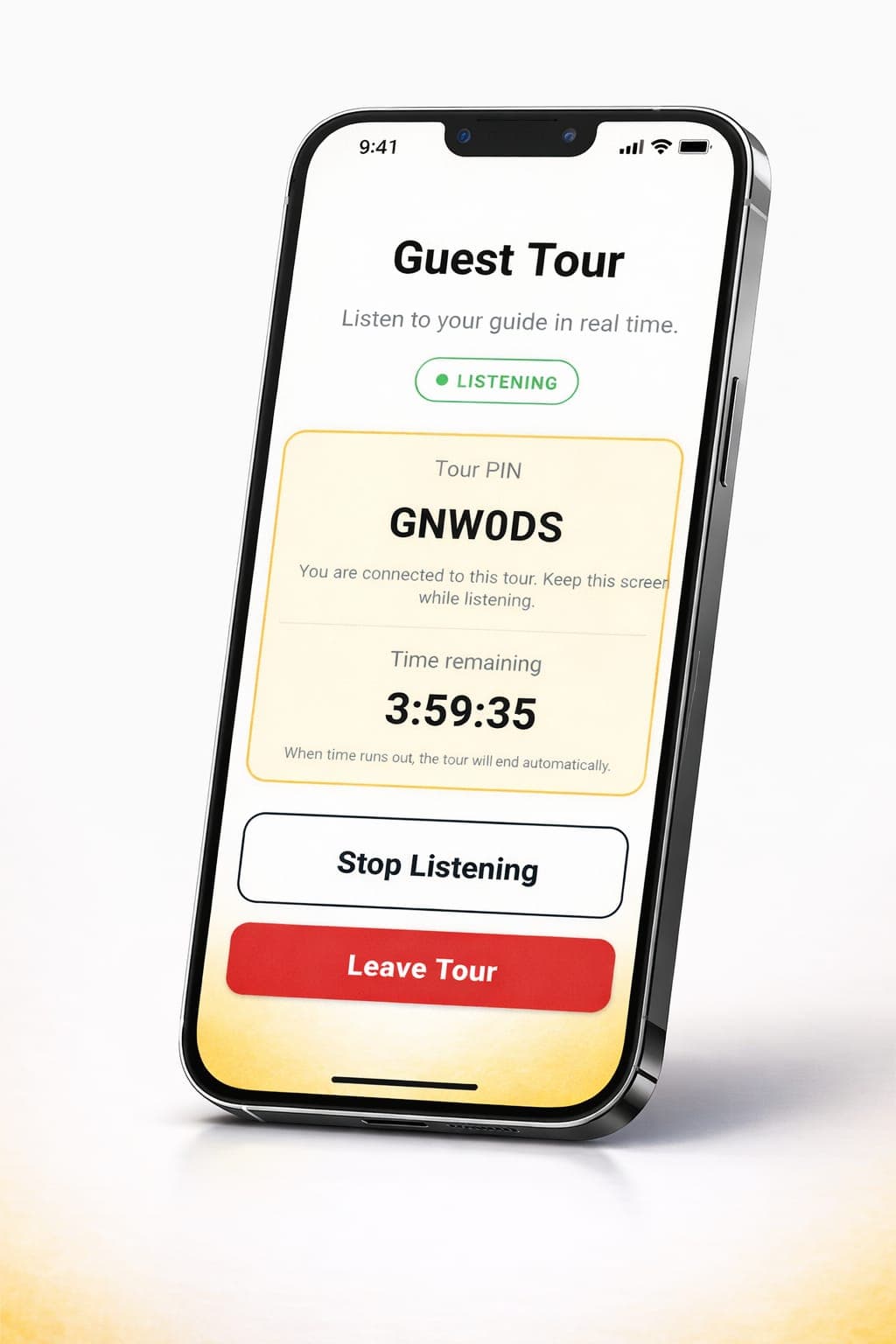 2) Ascolto in tempo reale